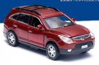 Blue / Black / Red / Yellow Kids Diecast Hyundai Veracruz Toy