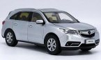 1:18 Wine Red / Silver / White Diecast Honda Acura MDX Model