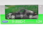 Welly 1:24 Black / Silver Diecast Porsche 911 Carrera S Coupe