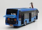 Blue 1:43 Scale Diecast KAMAZ Pure Electric City Bus Model