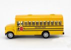 Alloy Made Classical Yellow School Bus Toy