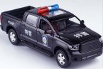 1:32 Scale Kids Black Police Die-Cast Toyota Tundra Pickup Toy