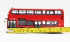 1:76 Scale Red CMNL Enviro400H First London Double Decker Bus