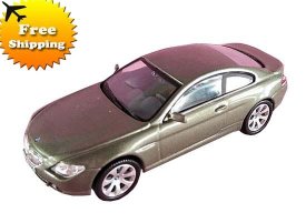 1:43 Scale Kids Gray / Black Diecast BMW 6 Series Toy