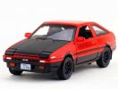 1:28 Scale Red / White Kids Diecast Toyota AE86 Car Toy