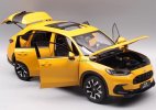 1:18 Scale Yellow / Blue Diecast 2022 Honda ZR-V SUV Model