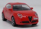 1:43 Scale Red Diecast Alfa Romeo MiTo Model