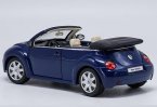 Blue Welly 1:18 Scale Diecast Volkswagen New Beetle Model