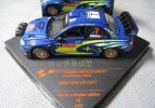 Blue 1:43 Scale Vitesse Diecast Subaru Impreza WRC 07 Model