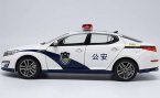 1:18 Scale White Police Diecast Kia K5 Model