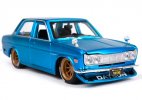 Blue 1:24 Scale Maisto Diecast 1971 Datsun 510 Model