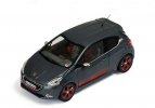 Gray 1:43 Scale IXO Diecast Peugeot 208 GTI 2013 Model