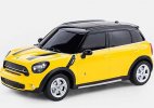 Kids 1:24 Scale Yellow /Red R/C Mini Cooper S Countryman Toy