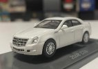 White / Red 1:64 Scale Diecast 2008 Cadillac CTS Model