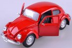 1:24 Scale Maisto Red Diecast VW New Beetle Model