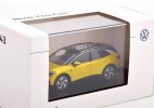 1:43 Scale Yellow Norev Diecast 2021 VW ID.4 SUV Model