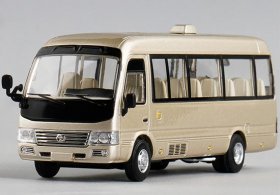 1:64 Scale Diecast 2013 Toyota Coaster Coach Bus Model