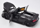 1:18 Scale Black Diecast Audi R8 Spyder Model