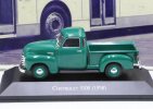 1:43 Green IXO Diecast 1958 Chevrolet 3100 Pickup Truck Model