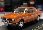 FIRST 1:43 Scale White / Orange Diecast 1970 Mazda Capella Model