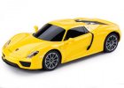 Yellow / Silver 1:24 Scale Kids R/C Porsche 918 Spyder Toy