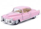 Kid White / Black / Red /Pink Diecast 1953 Cadillac Vintage Car