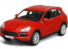 White / Yellow / Red / Black 1:36 Diecast Porsche Cayenne Toy