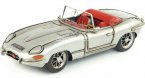 Silver Handmade Medium Scale Vintage 1961 Jaguar E-Type Model