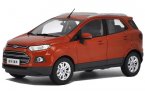 Orange 1:18 Scale Diecast Ford EcoSport Model