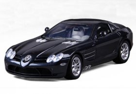 Black 1:12 Scale Diecast Mercedes Benz SLR McLaren Model