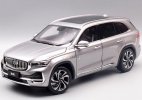 Blue / Silver 1:18 Scale Diecast 2021 Geely Xingyue L Model