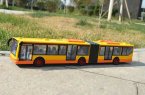 Yellow / Green Kids Large Scale R/C Articulated City Bus Toy