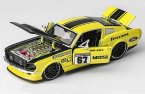 Yellow 1:24 Scale Maisto Diecast 1967 Ford Mustang GT Model