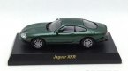 Silver / Deep Green 1:64 Kyosho Diecast Jaguar XKR Model