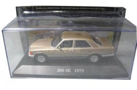 Golden 1:43 IXO Diecast 1979 Mercedes-Benz 500 SE Model