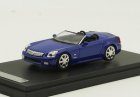 Blue 1:64 Scale Diecast 2004 Cadillac XLR Model