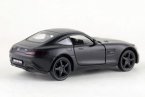 Kids Matte Black Diecast Mercedes Benz AMG GTS Car Toy