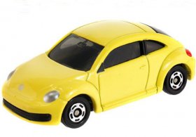 Kids Yellow 1:66 Scale Tomica NO.33 Diecast VW Beetle Toy