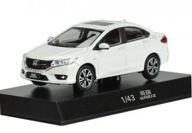 Gray / White / Red 1:43 Scale Diecast Honda Greiz Model