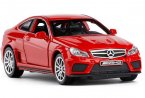 Blue / Red / Black 1:32 Diecast Mercedes-Benz C63 AMG Toy