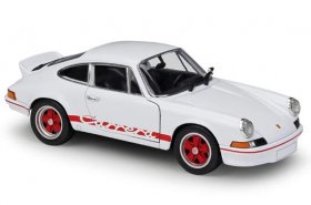 Welly 1:24 Scale White Diecast Porsche 911 Carrera RS Model