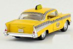 Yellow 1:40 Scale Kids Diecast 1957 Chevrolet Taxi Toy