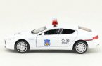 White 1:32 Scale Kids Police Diecast Aston Martin DB9 Toy