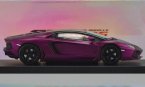 Pink / Purple 1:43 GTAUTOS Diecast Lamborghini Aventador Model