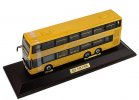 Yellow / Red 1:42 Scale Diecast WUZHOULONG Double-Deck Bus