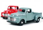 1:25 Red / Blue Maisto Diecast 1948 Ford F-1 Pickup Truck Model