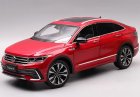 1:18 Scale Red Diecast 2021 VW Tiguan X SUV Model