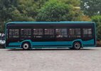1:38 Scale Blue Diecast King Long XMQ6105AGBEVL City Bus Model