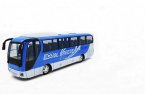 Kids Green / Blue Full Functions Plastics R/C Coach Bus Toy