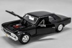 Black Maisto 1:24 Scale Diecast Chevrolet Chevelle SS Model